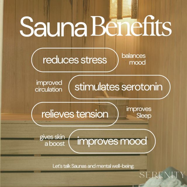 It’s Mental Health Awareness Week. 💚

Did you know the amazing mental health benefits that come from using an Infrared Sauna?

Looking for a moment of self-care and relaxation?

Book an Infrared Sauna session today from just £35, or bundle up with three sessions for £60. 🧖‍♀️🧖‍♀️🧖‍♀️

#serenitypoynton #poynton #skincliniccheshire #sauna #mentalhealthawareness